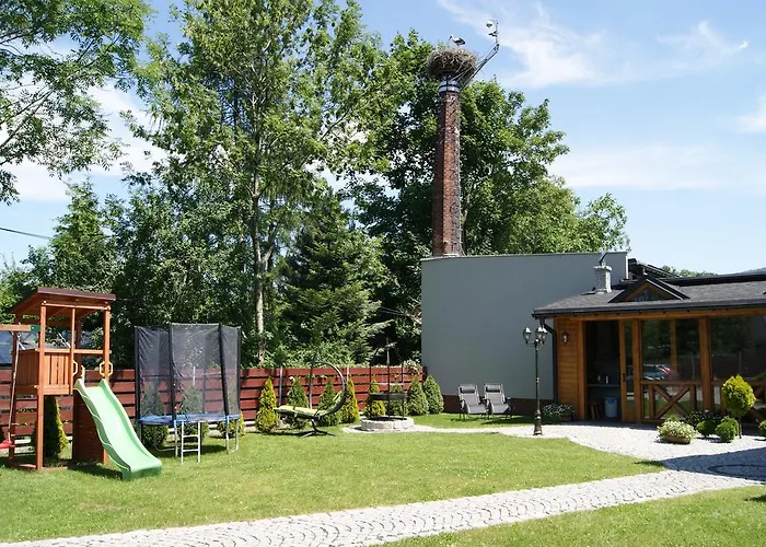 홈스테이 Bocianowka Z Sauna I Fotelem Masujacym W Cenie 우스트론